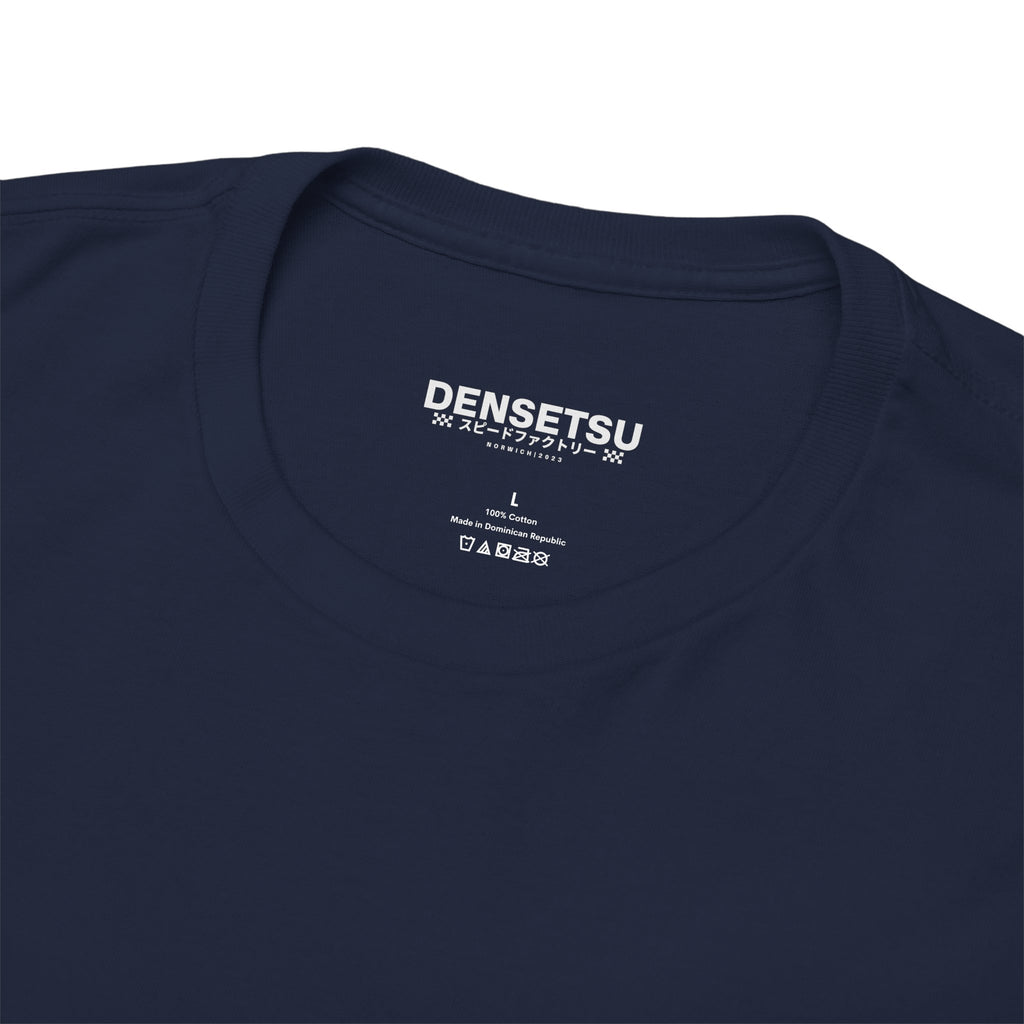 DENSETSU Logo Tee - Navy