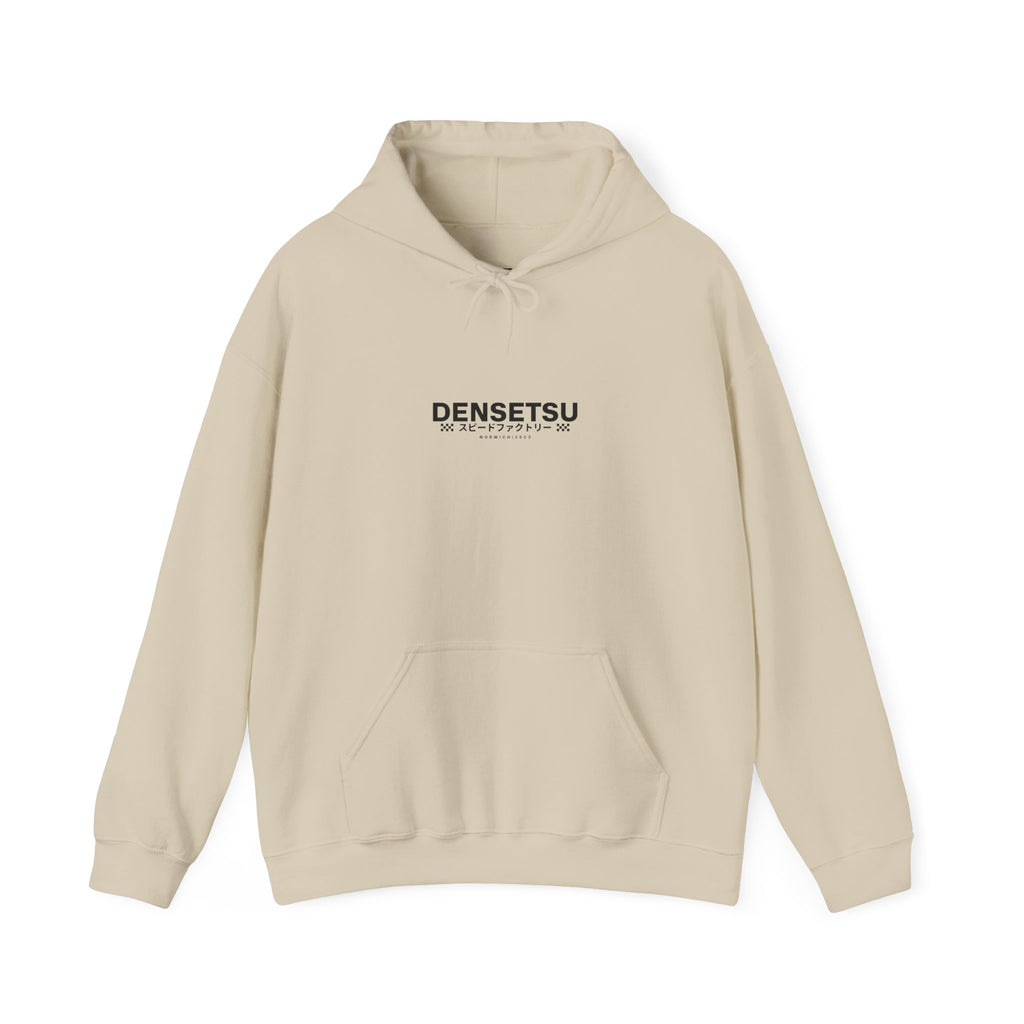 DENSETSU Logo Hoodie — Sand