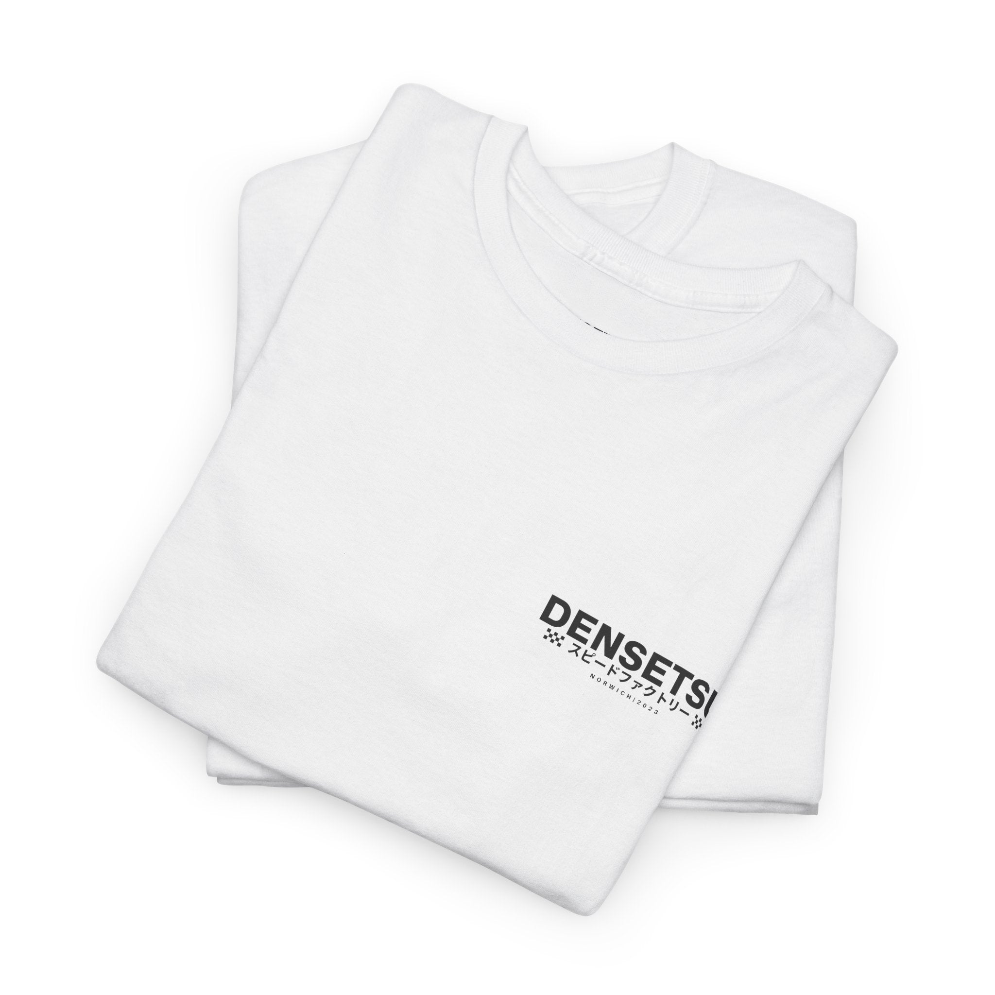 DENSETSU Logo Tee — White