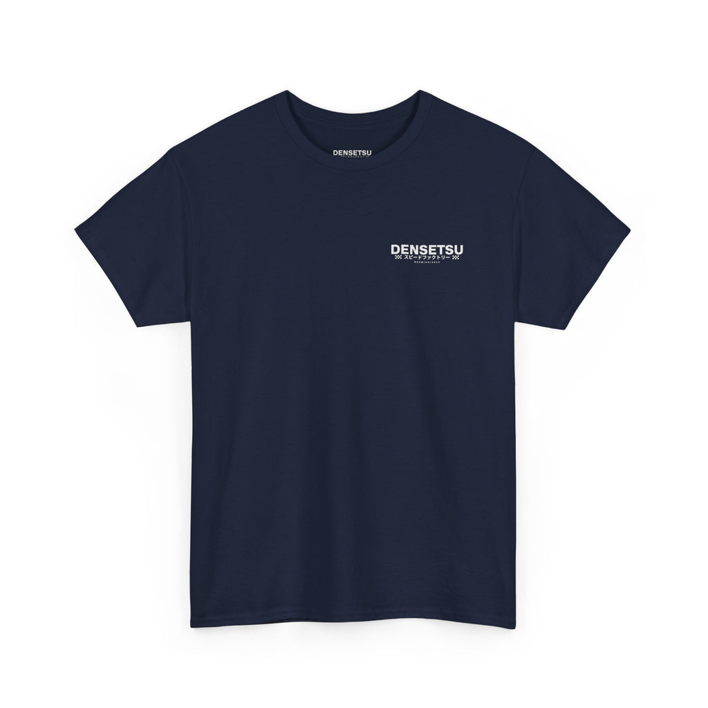 DENSETSU Logo Tee - Navy