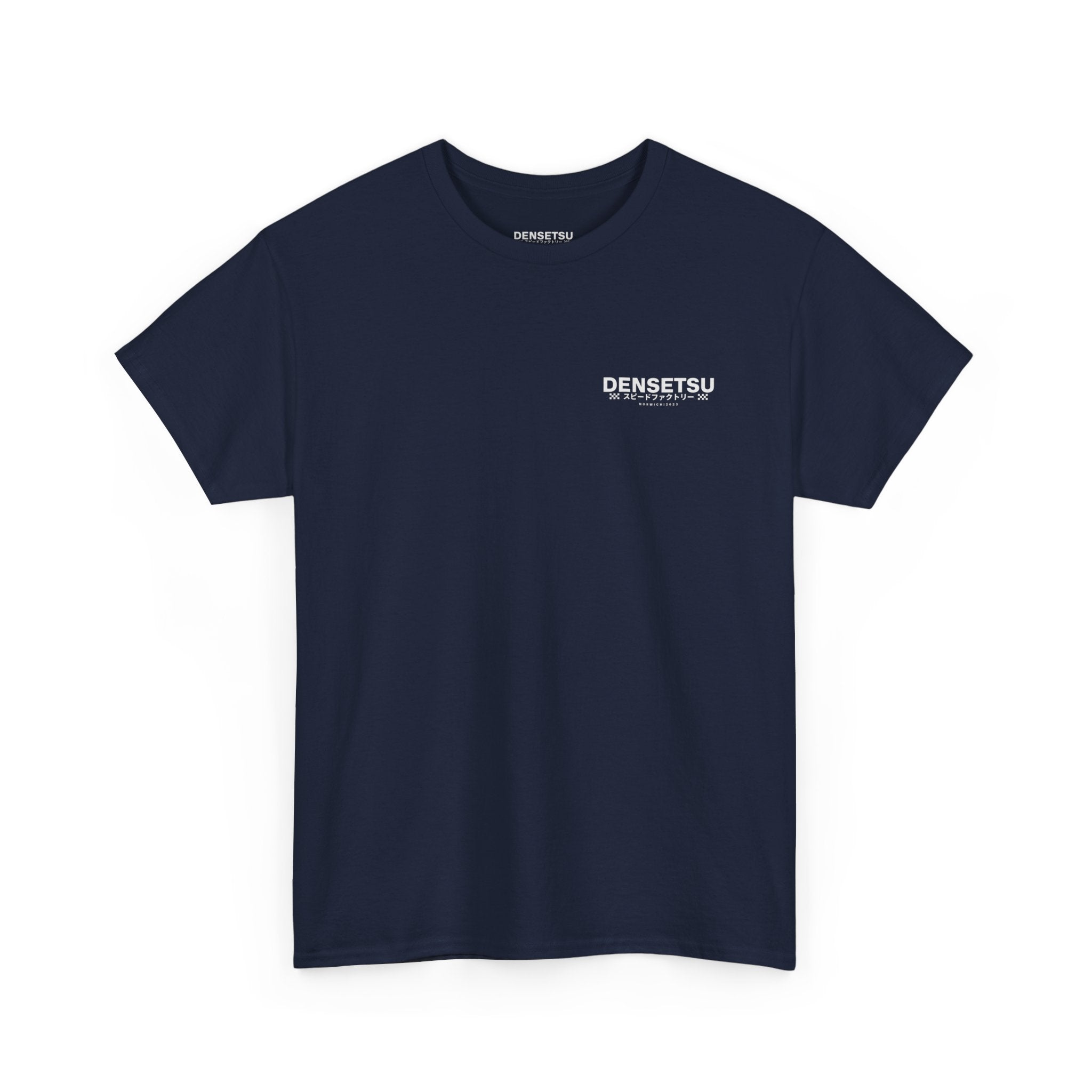 DENSETSU Logo Tee - Navy
